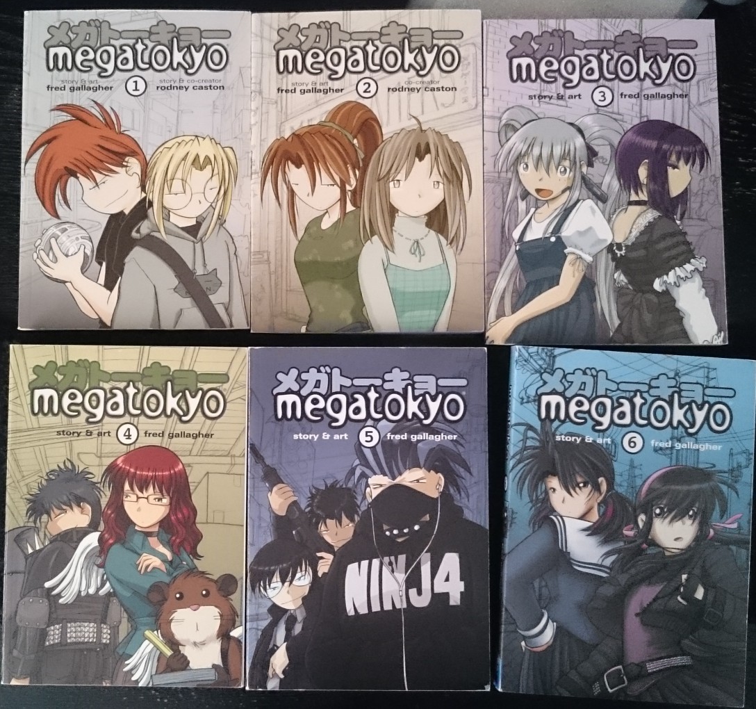 [VDS] Manga Megatokyo vol 1 à 6 J3vG