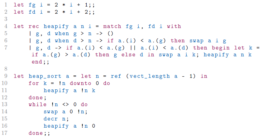 Some code in ocaml